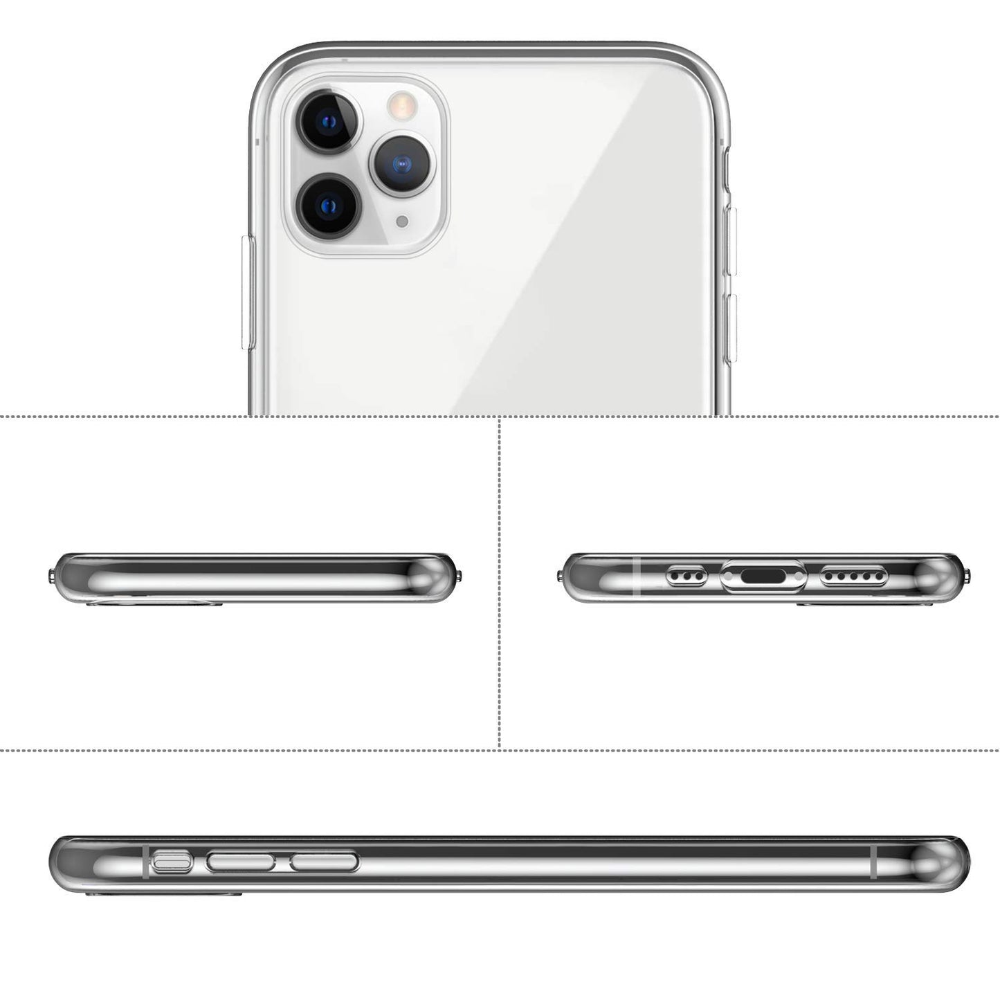 iPhone 11 Pro Clear Jelly Case