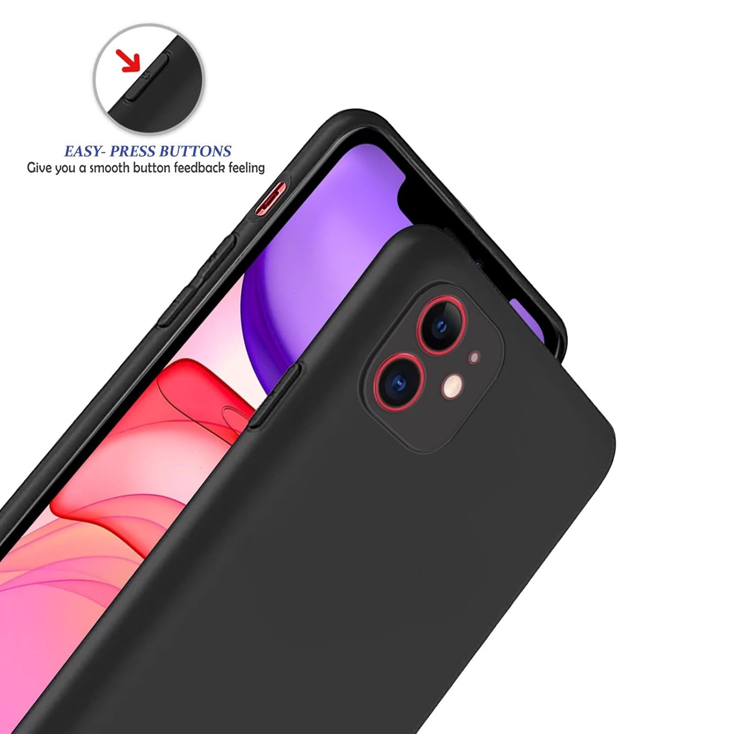 iPhone 11 Matte TPU Back Case