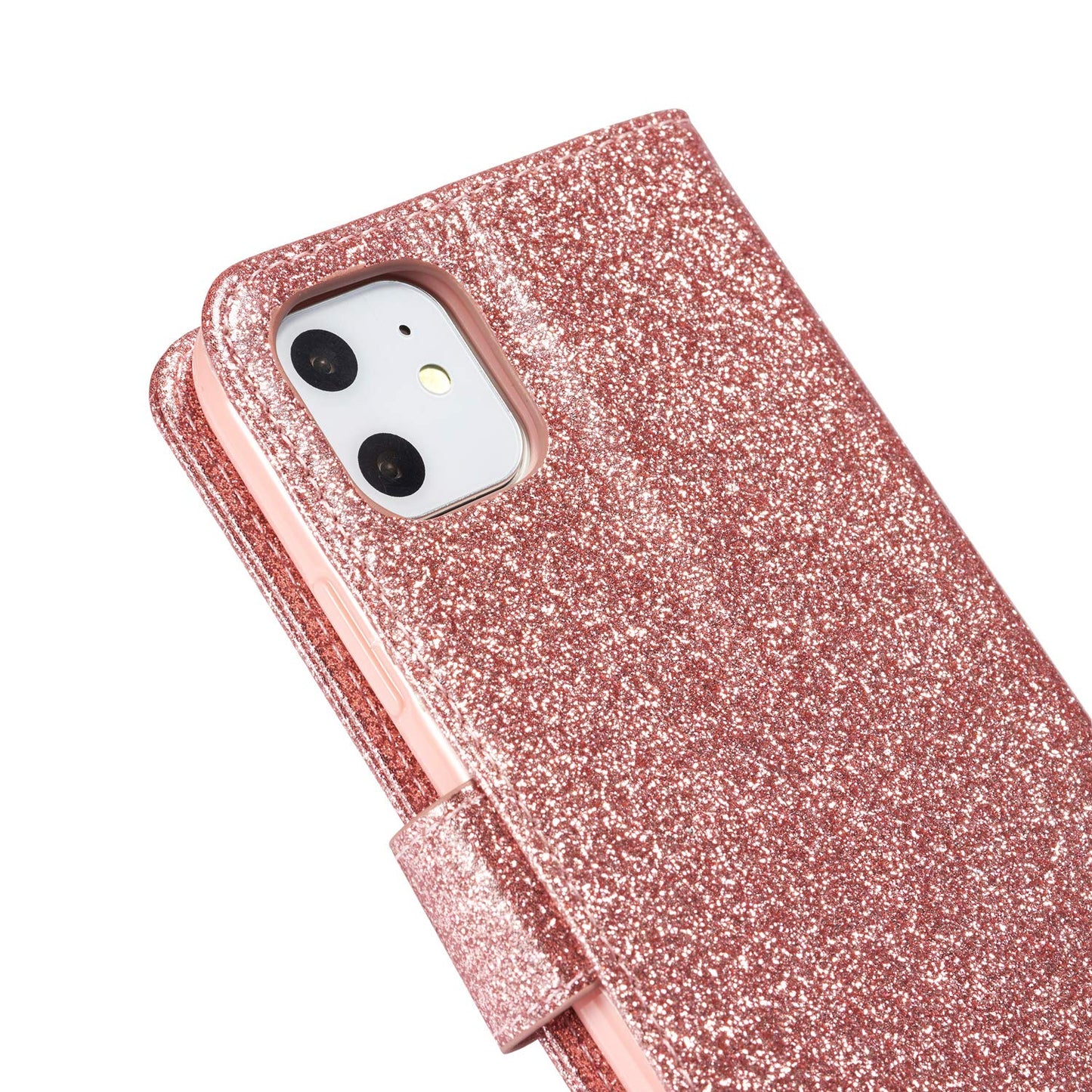 iPhone 11 Glitter Flip Wallet Case