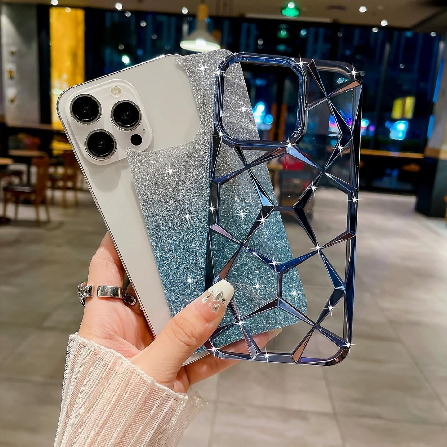 iPhone 11 Gradient Glitter Case