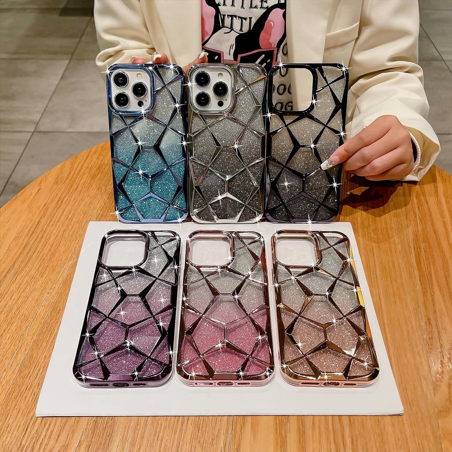iPhone 11 Gradient Glitter Case