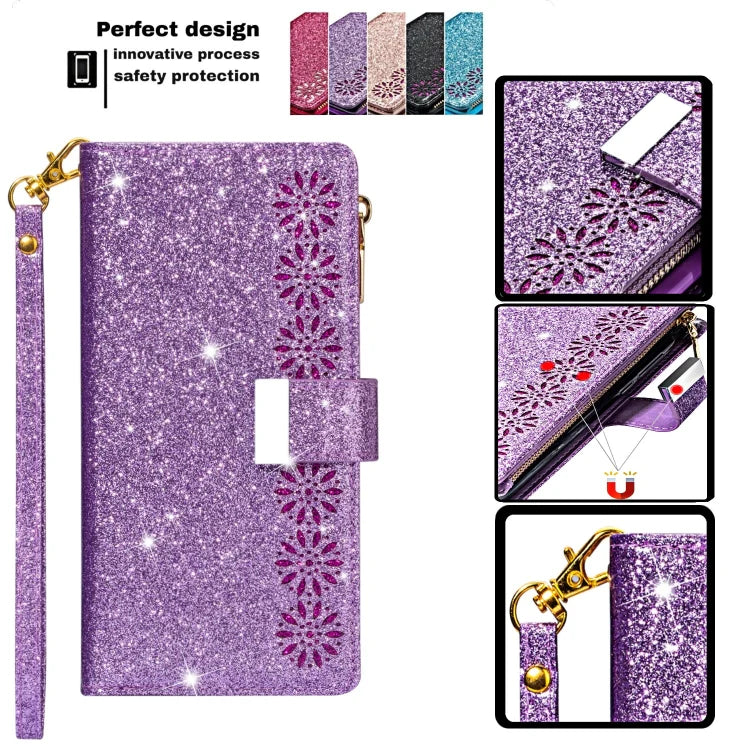 iPhone 11 Pro Glitter Flip Wallet Case