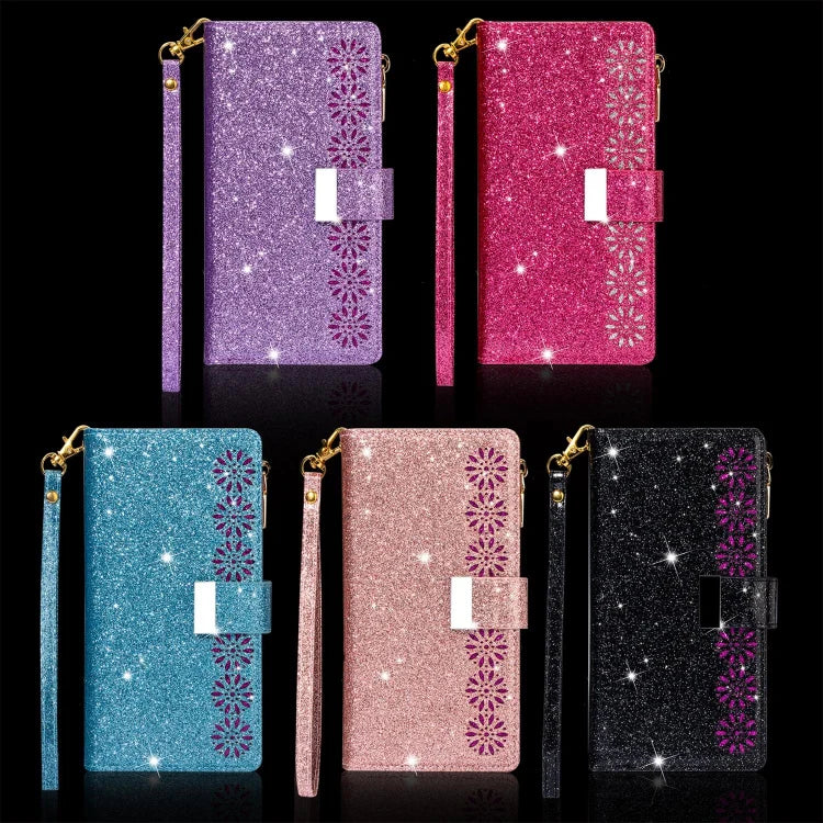 iPhone 11 Pro Glitter Flip Wallet Case
