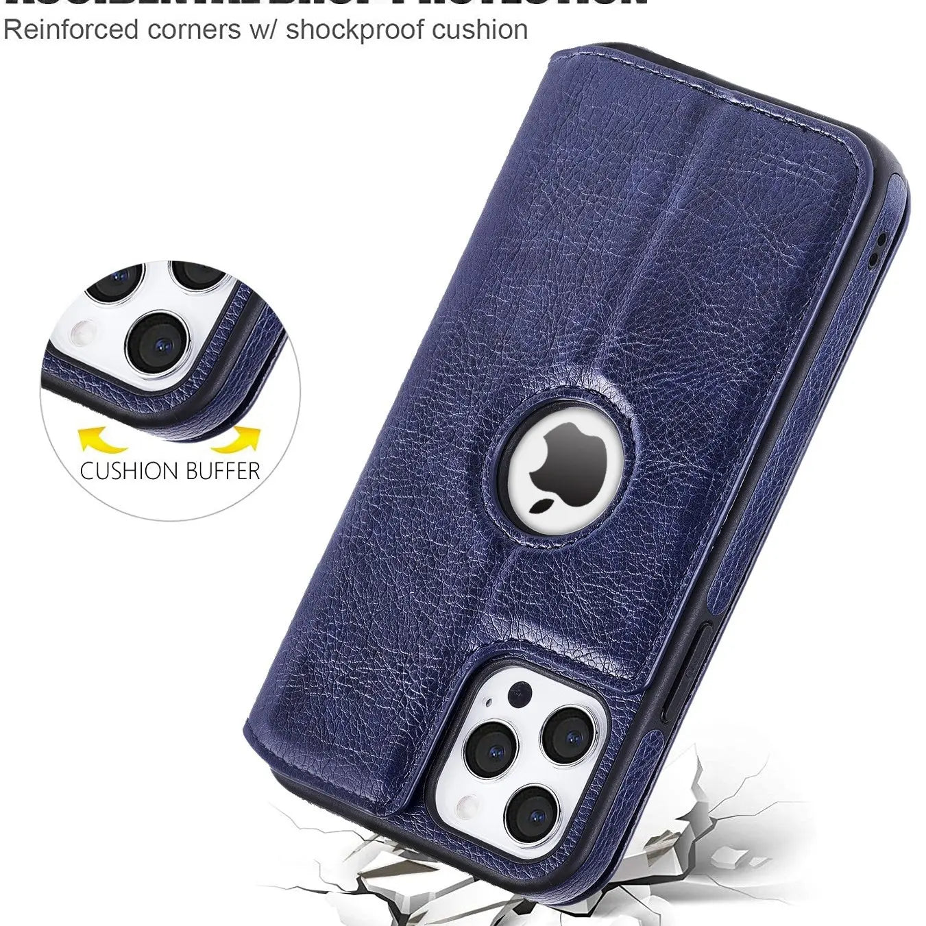 iPhone 16 Pro Flip Diary Wallet Case