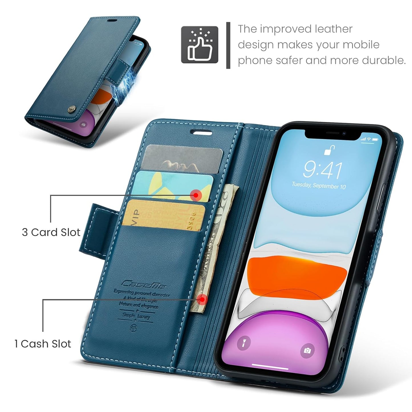 iPhone 11 Flip Diary Wallet Case