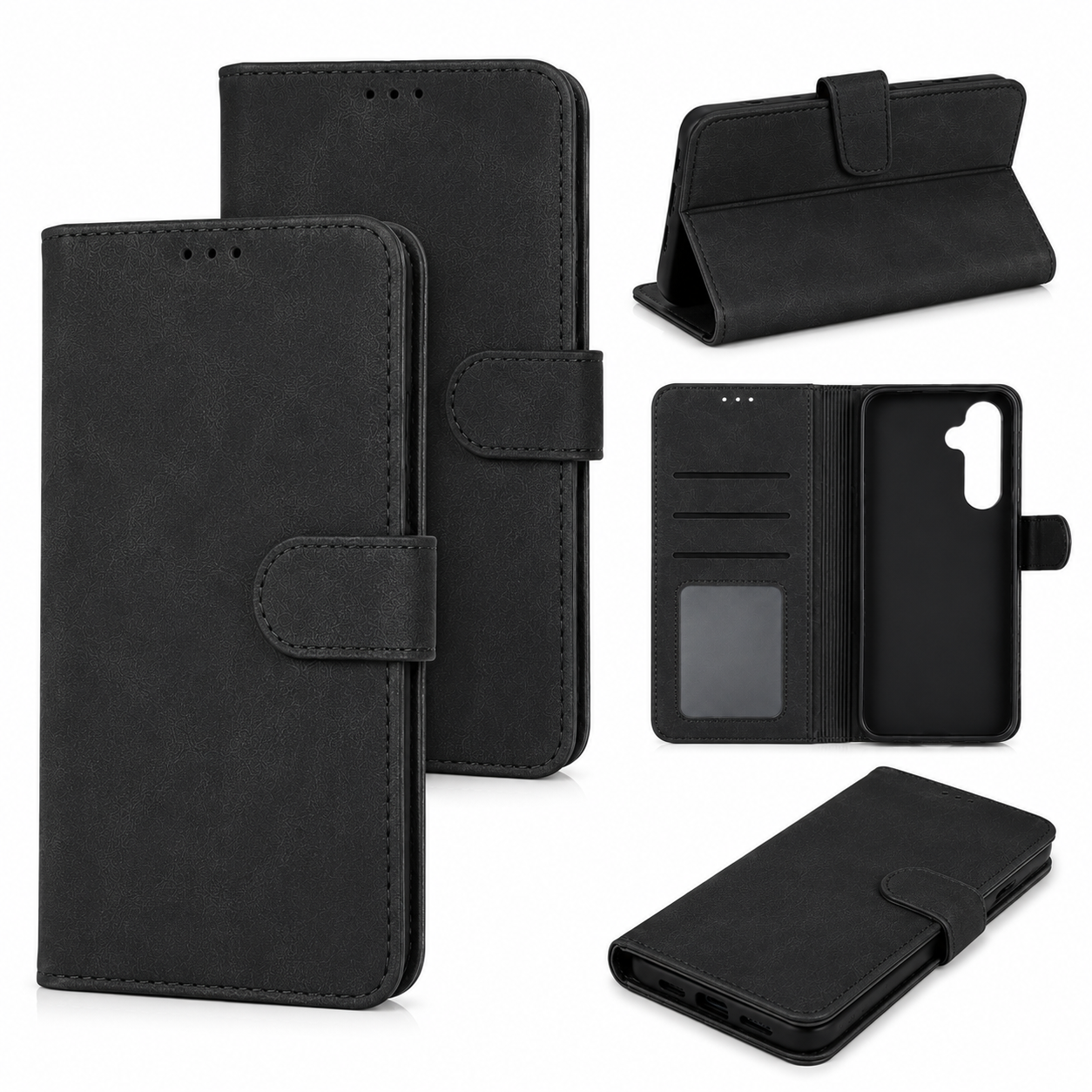 BitzShield wallet case available colors black navy purple red