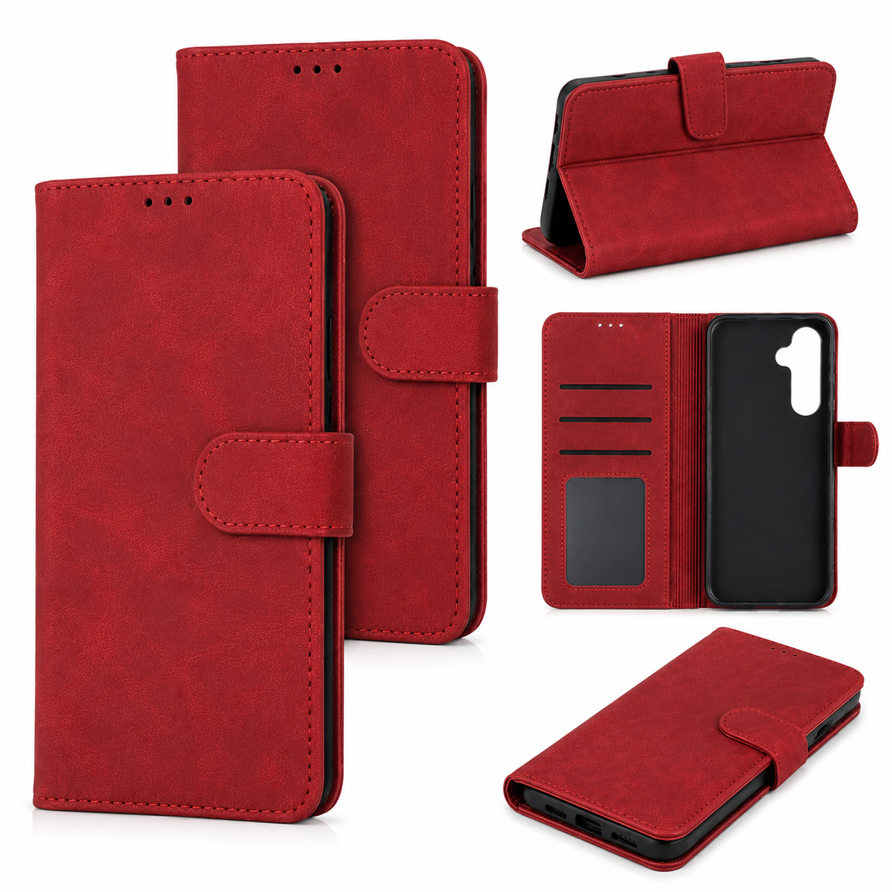 BitzShield wallet case available colors black navy purple red