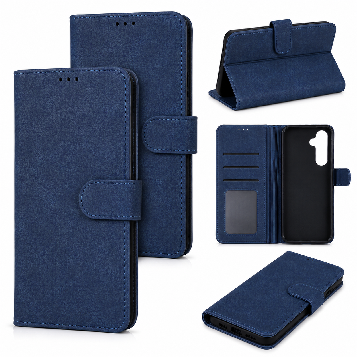 BitzShield wallet case available colors black navy purple red