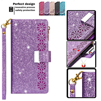 iPhone 11 Pro Glitter Flip Wallet Case