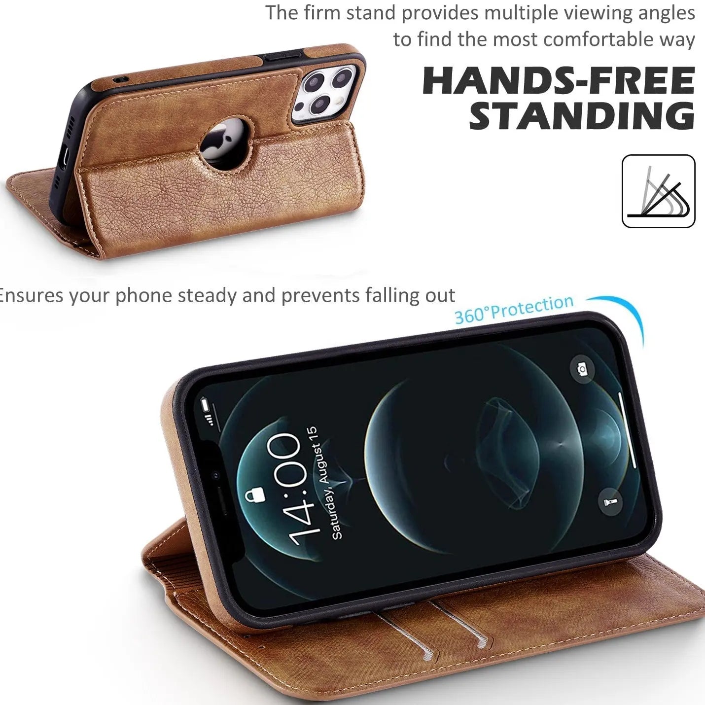 iPhone 16 Pro Flip Diary Wallet Case