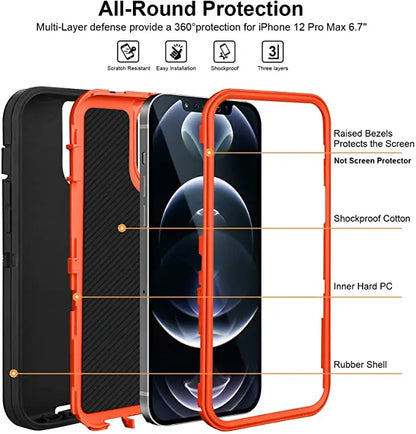 iPhone 16 Pro Defender Series Case With MagSafe
