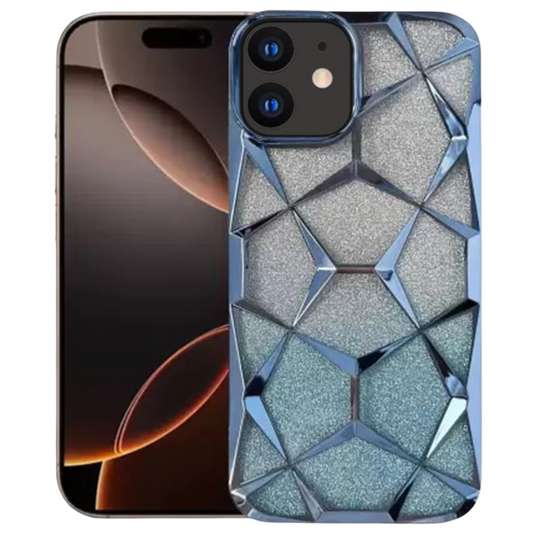 iPhone 11 Grid Glitter Case