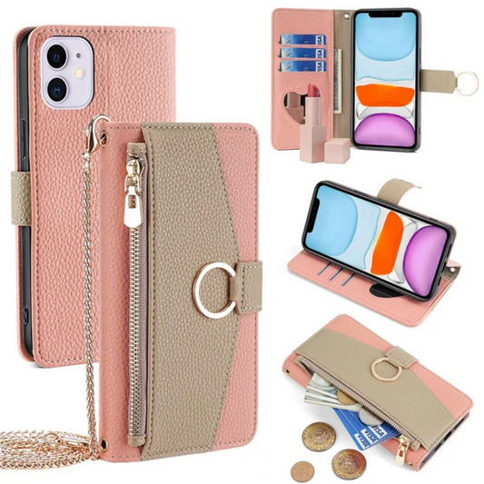 iPhone 11 Multi Wallet Case With Zip