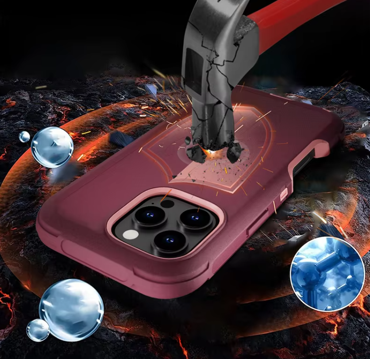 iPhone 16 Pro Max Defender Series Case With MagSafe