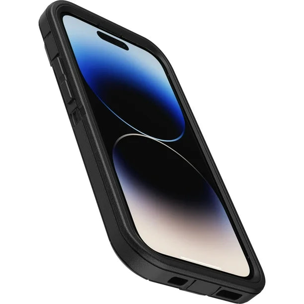 45 degree view of BitzShield Armor Series Defender Case for iPhone 15 Pro Max