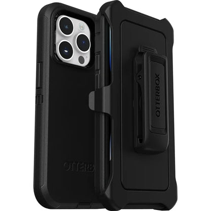 Rear view of BitzShield Armor Series Defender Case with belt clip holster