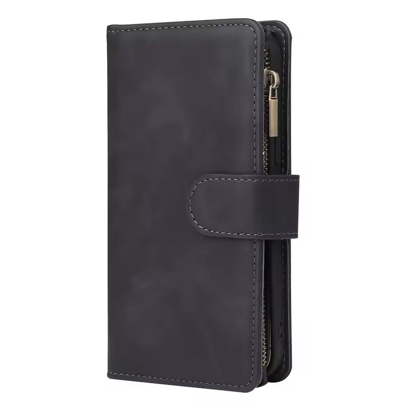 BitzShield Zip Wallet Series premium wallet phone case with card storage and zippered pocket